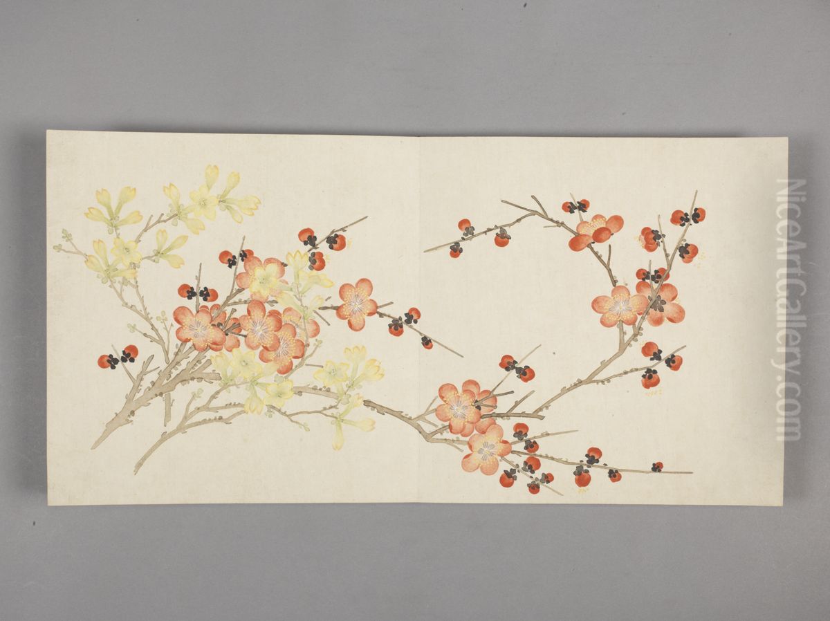 <<dong gao hua hui xiao ce>> Oil Painting by Dong Gao