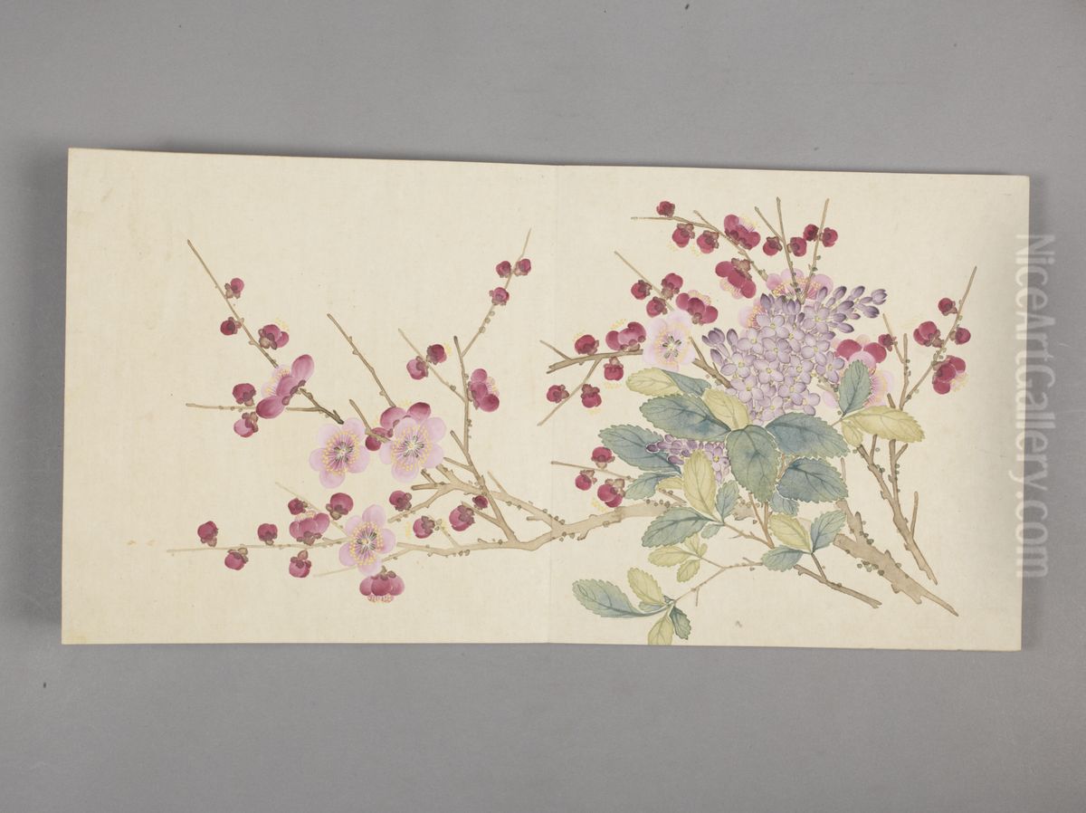 <<dong gao hua hui xiao ce>> Oil Painting by Dong Gao