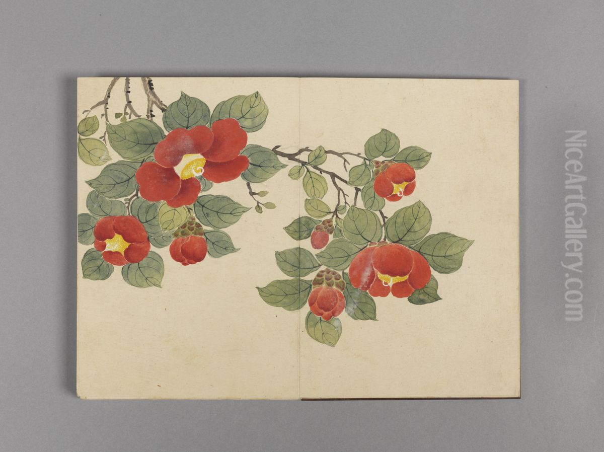 <<dong gao hua hui xiao ce>> Oil Painting by Dong Gao