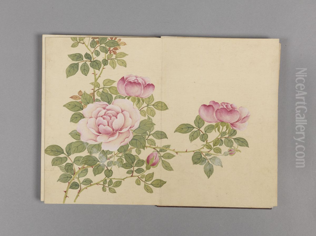 <<dong gao hua hui xiao ce>> Oil Painting by Dong Gao