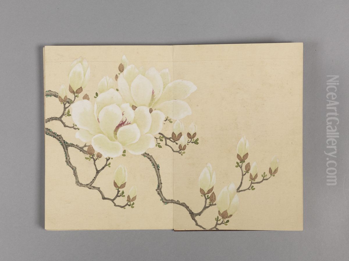 <<dong gao hua hui xiao ce>> Oil Painting by Dong Gao