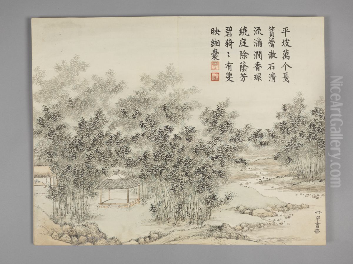 <<dong gao mo zhuang lan sheng tu ce>> Oil Painting by Dong Gao