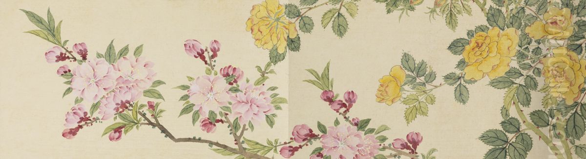 <<dong gao hua hui ce>> Oil Painting by Dong Gao