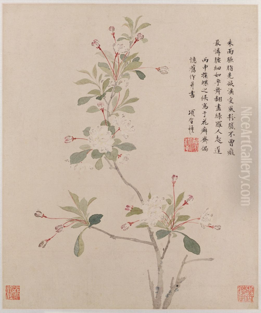 <<xiang sheng mo hua hui cao chong ce>> Oil Painting by Xiang Shengmo