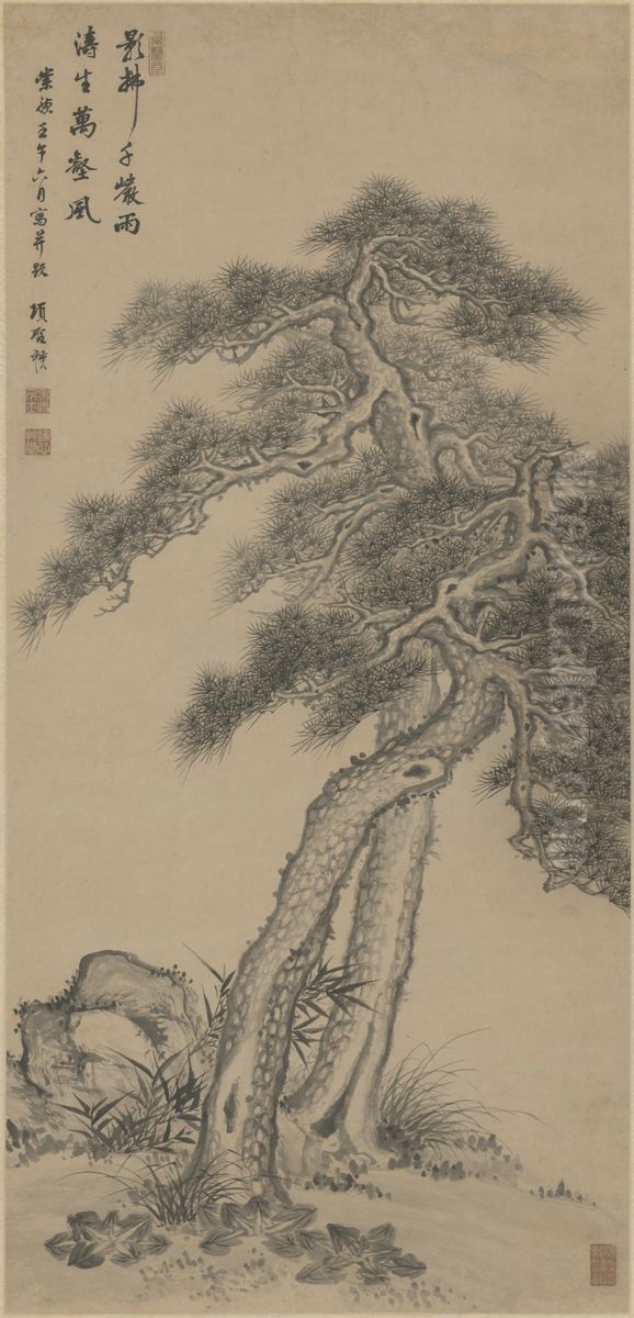 <<xiang sheng mo song shi zhou>> Oil Painting by Xiang Shengmo