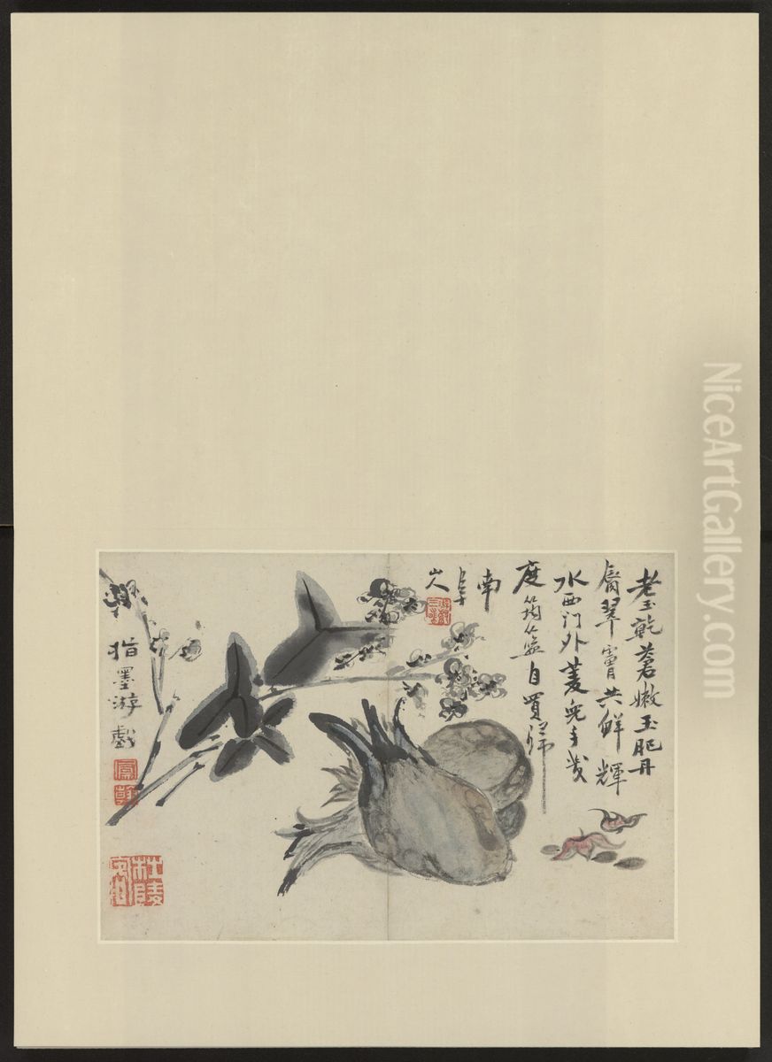 <<gao feng han za hua ce>> Oil Painting by Gao Fenghan