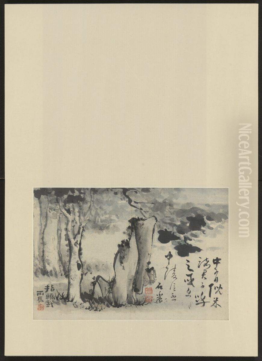 <<gao feng han za hua ce>> Oil Painting by Gao Fenghan