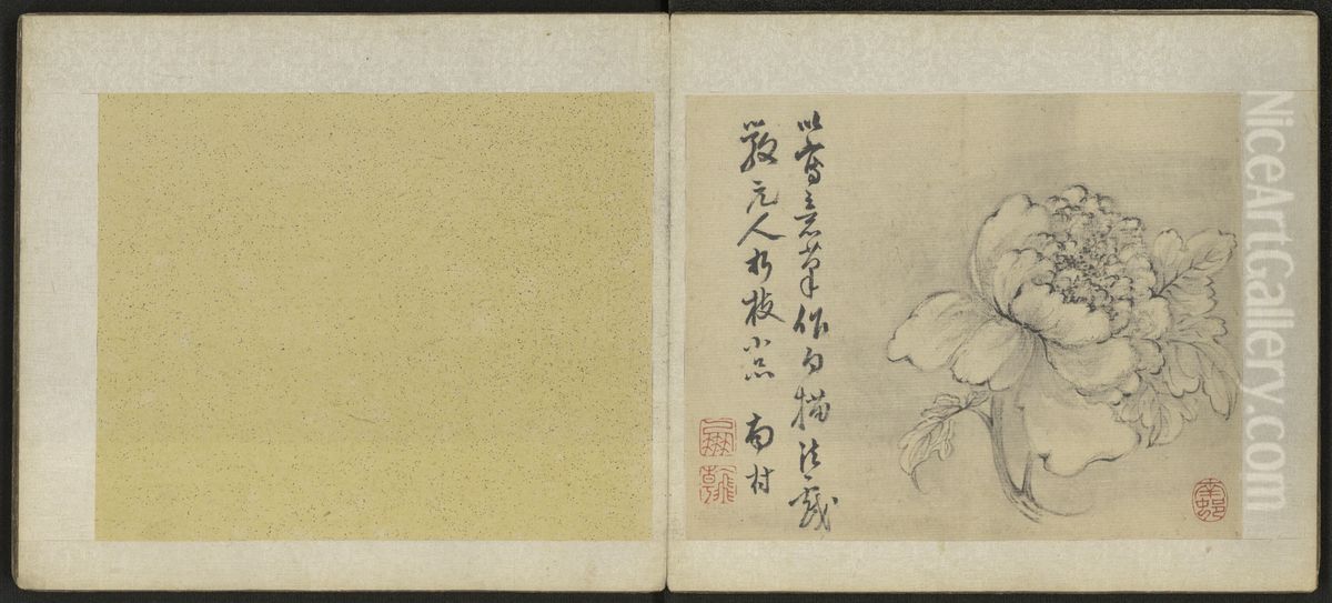 <<gao feng han hua hui tu ce>> Oil Painting by Gao Fenghan