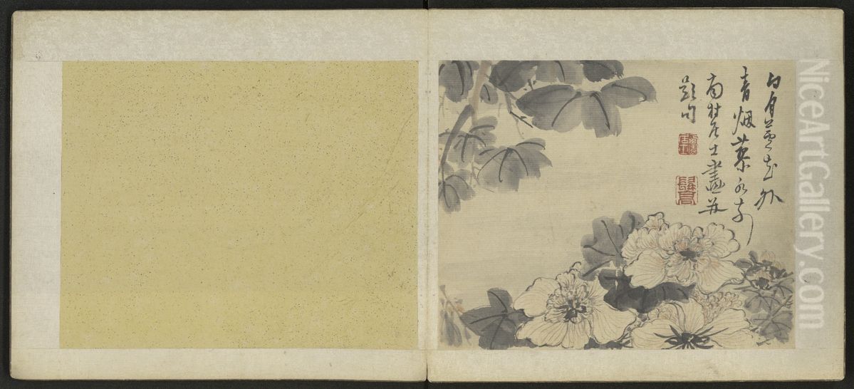 <<gao feng han hua hui tu ce>> Oil Painting by Gao Fenghan