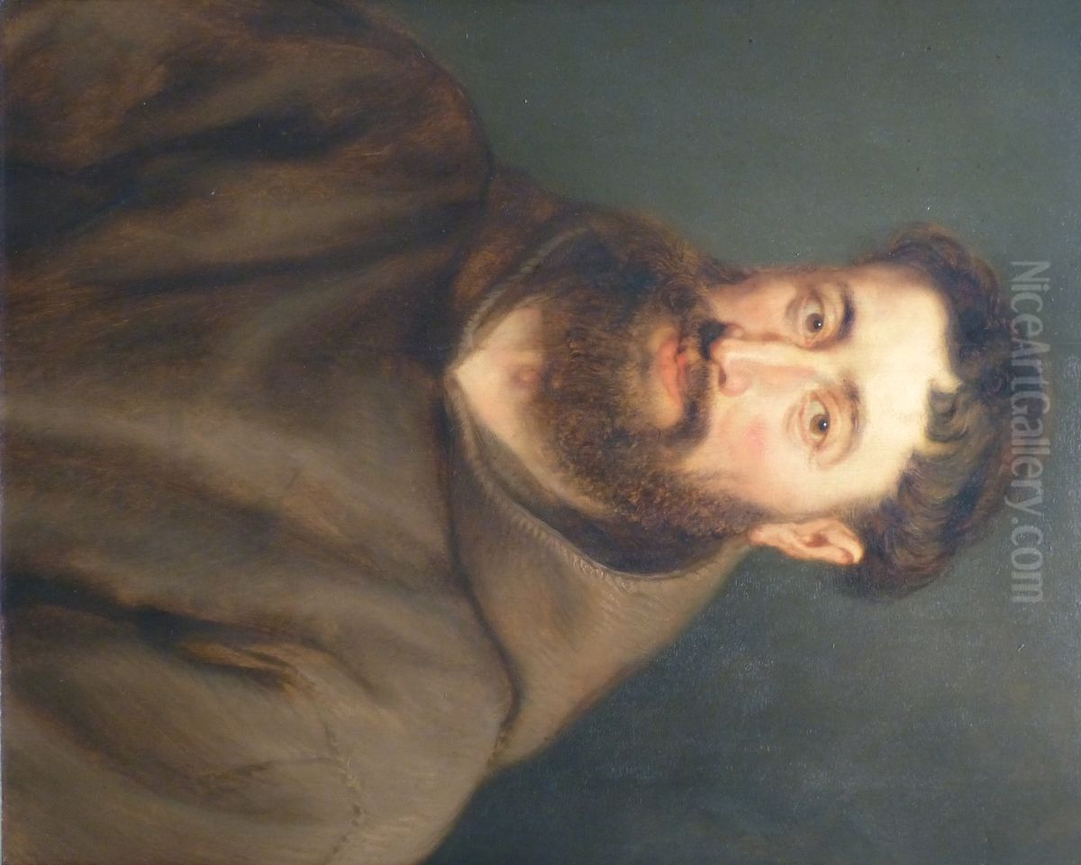 Francesco Marcelliano de Barea, capucin Oil Painting by (studio of) Rubens, Peter Paul