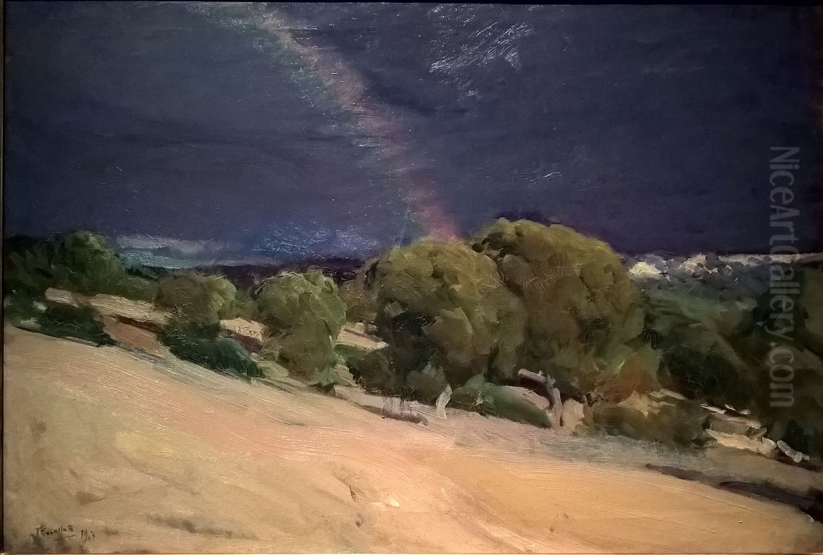 O Arco-iris, El Pardo Oil Painting by Joaquin Sorolla