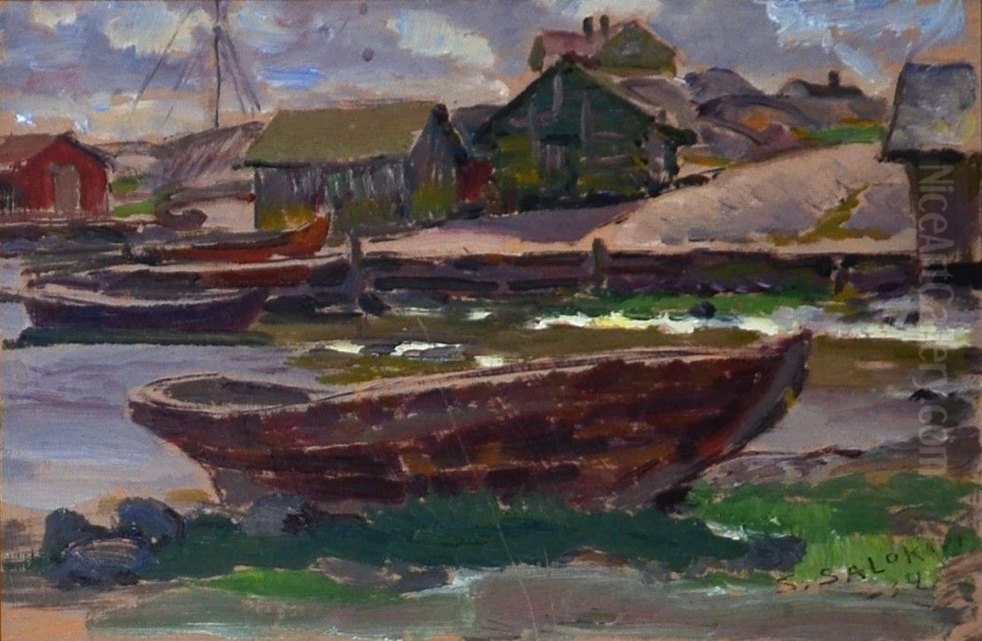 From Kokar Oil Painting by Santeri Salokivi