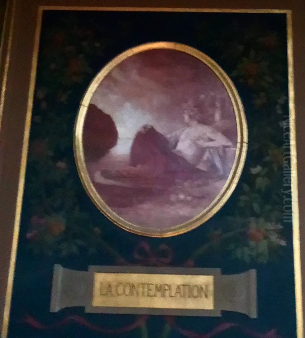 La Contemplation Oil Painting by Pierre Puvis de Chavannes