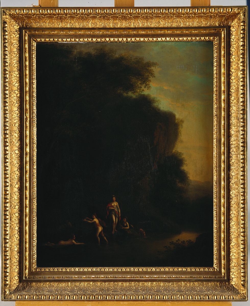 Allegorisk bild Oil Painting by Cornelius van Poelenburgh