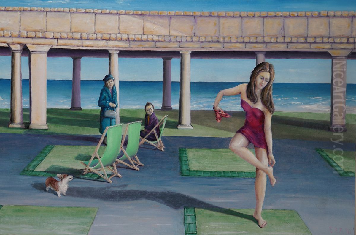 Homeward-Bound Oil Painting by Tom Franz