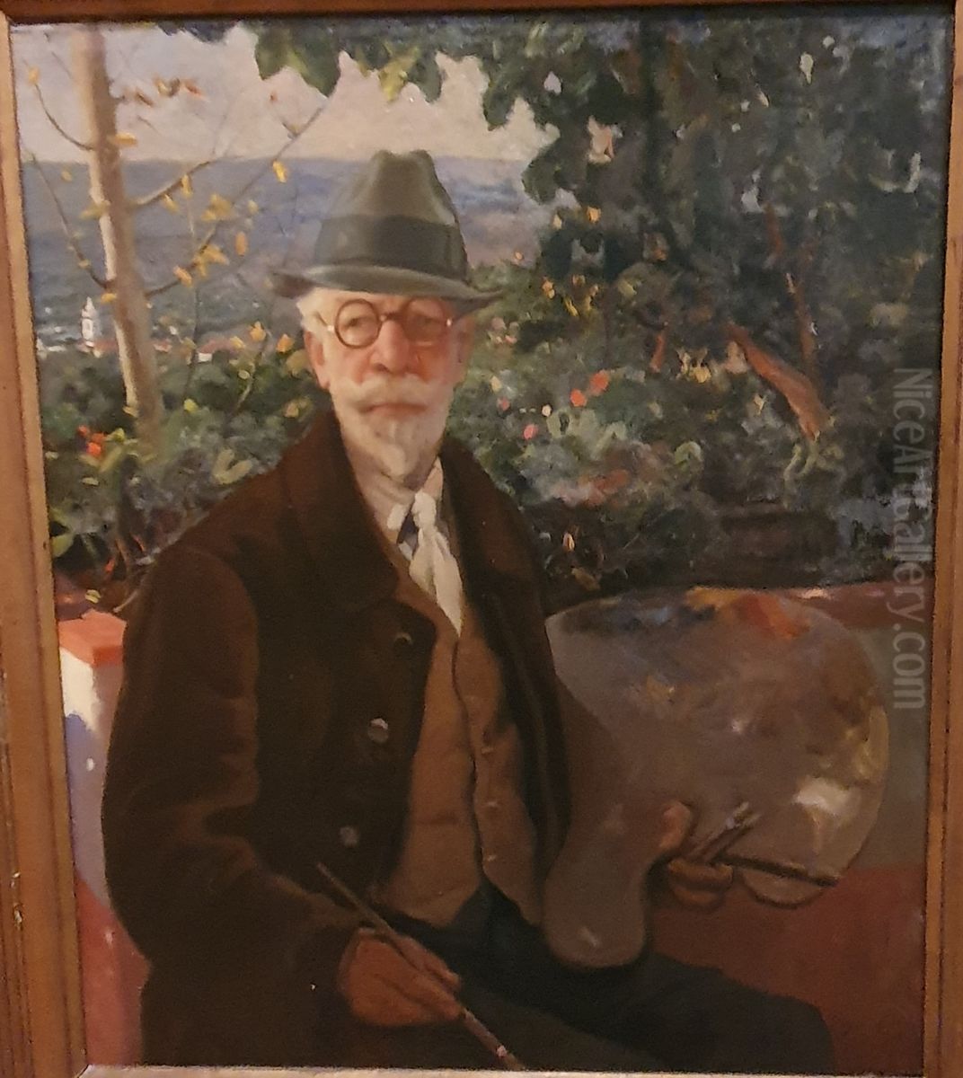 Retrato de meu Pai Oil Painting by Joao Reis