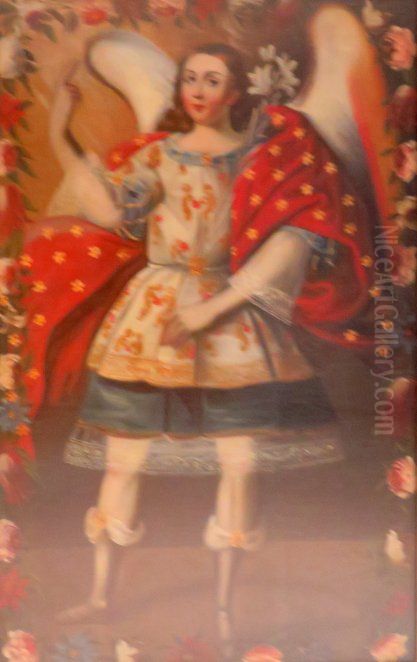 Archangel Gabriel Oil Painting by unknown