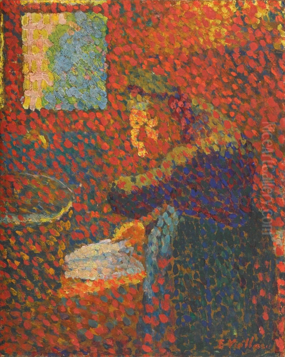 La Grand-Mere a L'evier Oil Painting by Jean-Edouard Vuillard