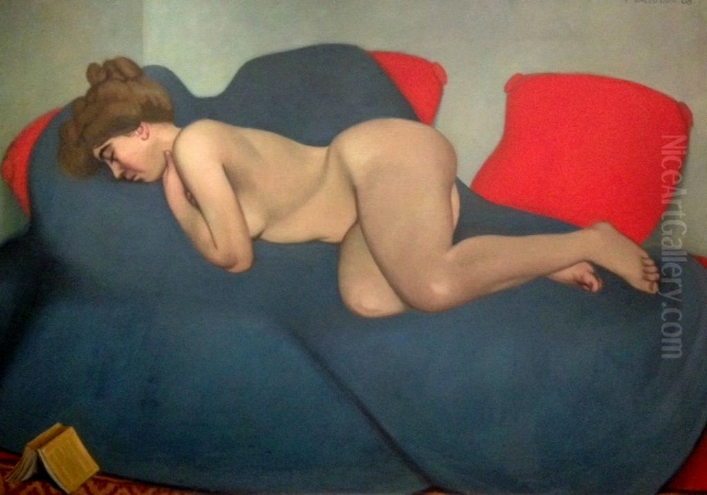 Le sommeil Oil Painting by Felix Vallotton