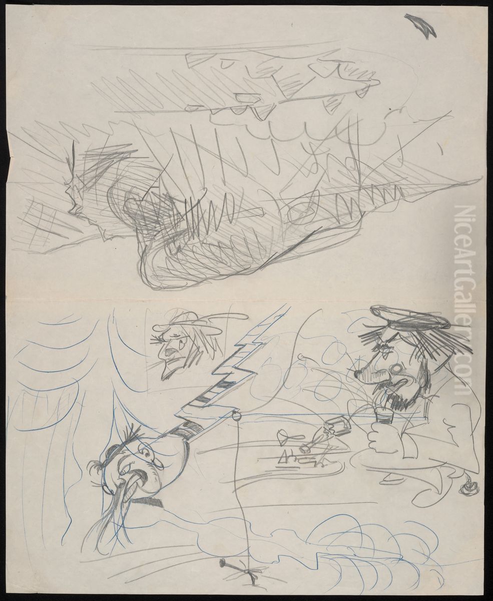 Szkice gorali Oil Painting by Stanislaw Ignacy Witkiewicz (Witkacy)