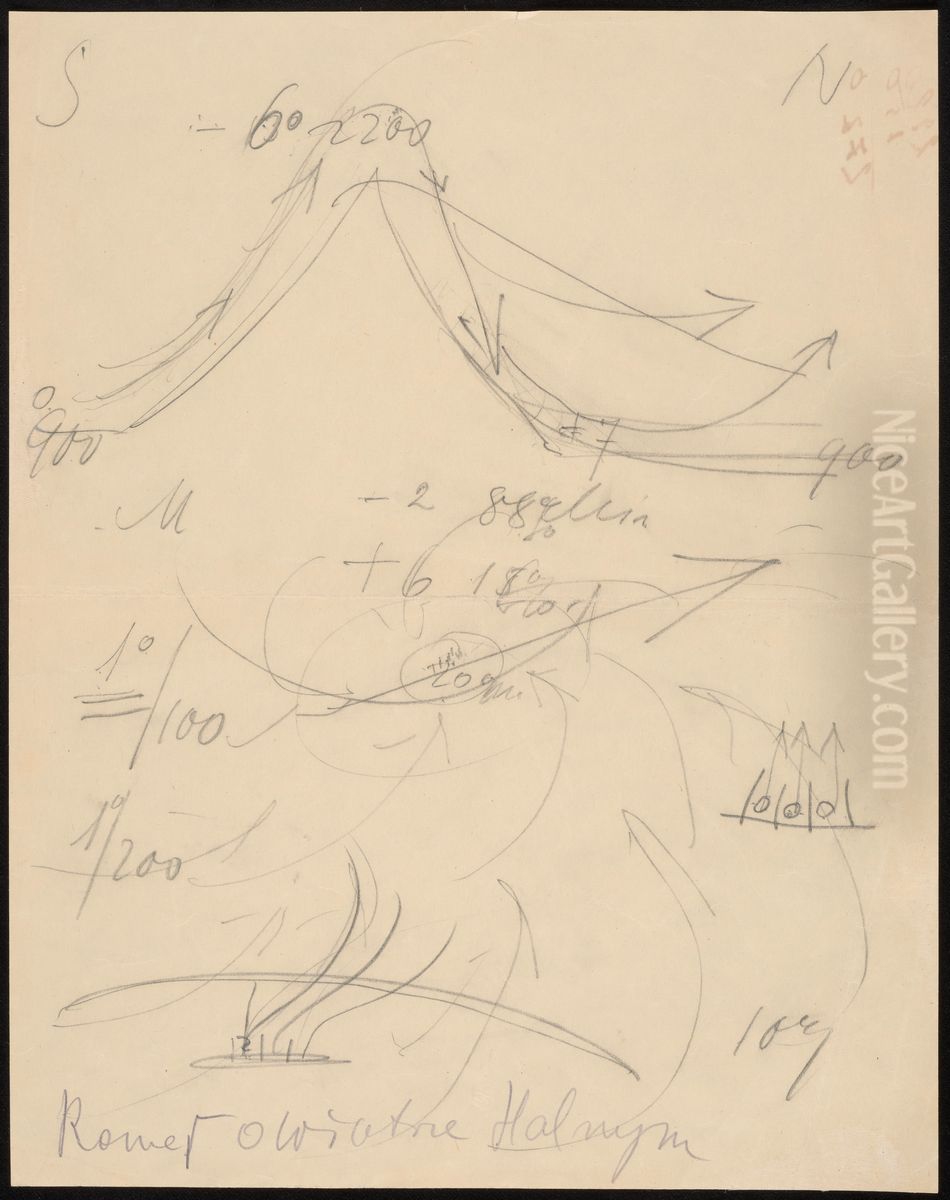 Romer about the mountain wind Oil Painting by Stanislaw Ignacy Witkiewicz (Witkacy)