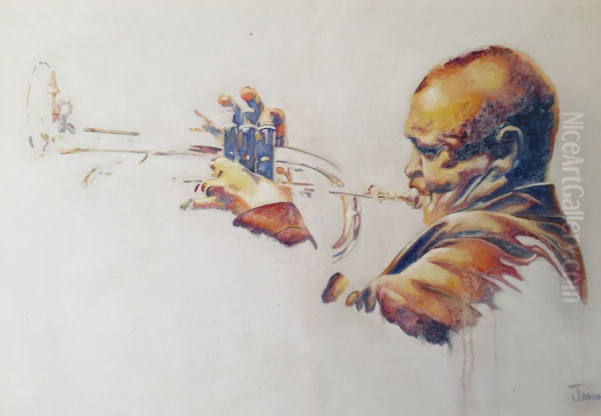 Hues of Hugh Oil Painting by unknown