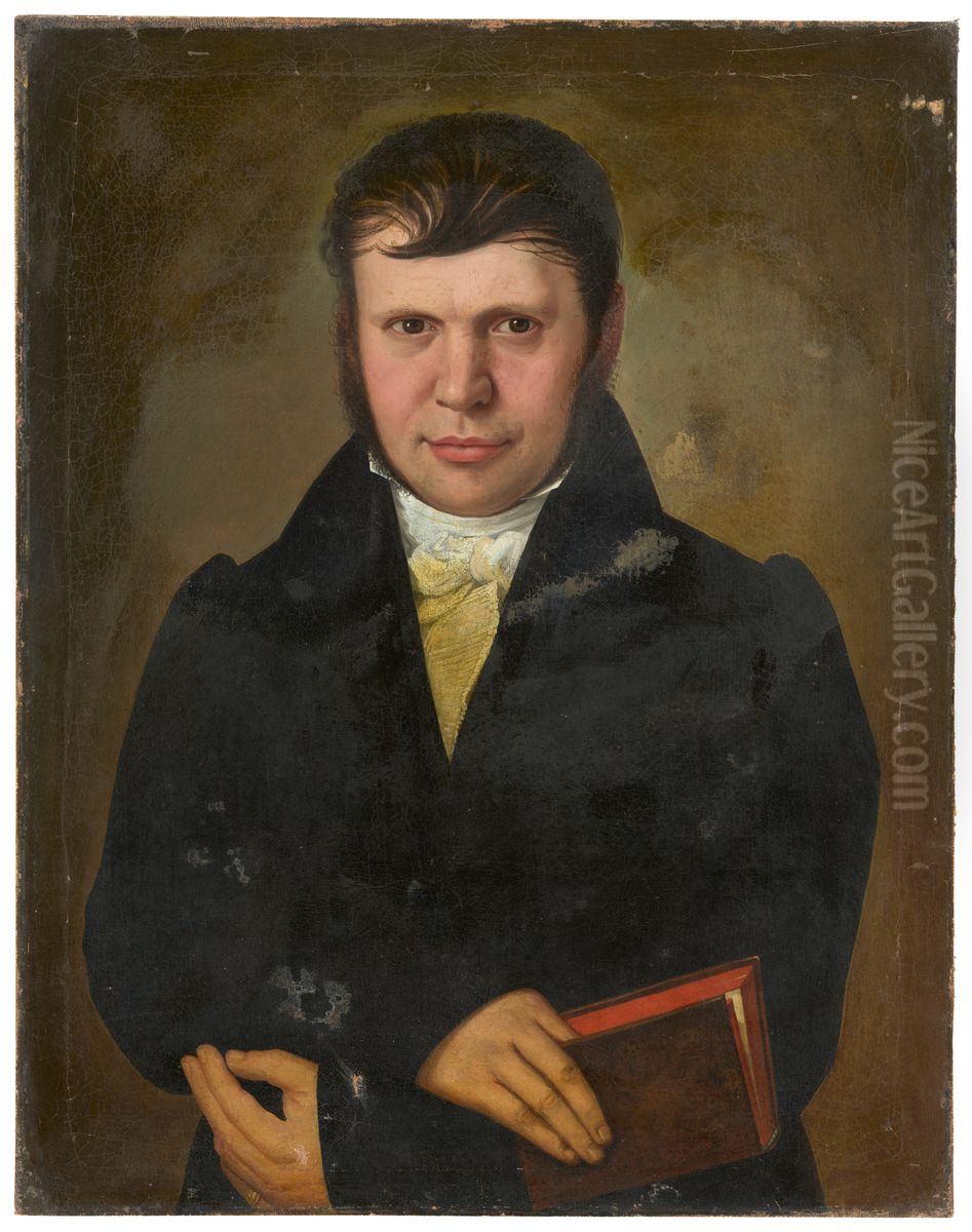 Portrait d'homme Oil Painting by Lukas Kirner