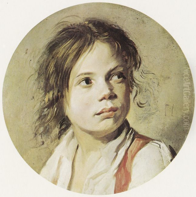 Head of a boy Oil Painting by Frans Hals