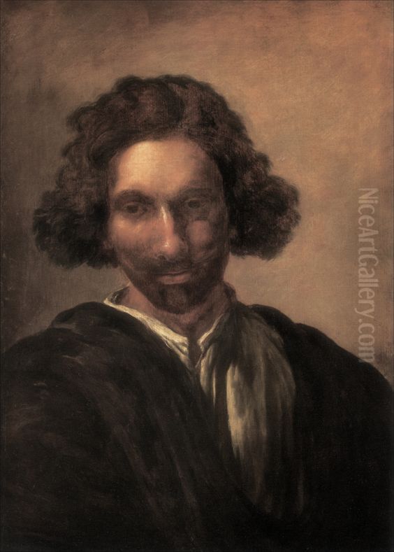 Self-portrait Oil Painting by Pieter van Laer
