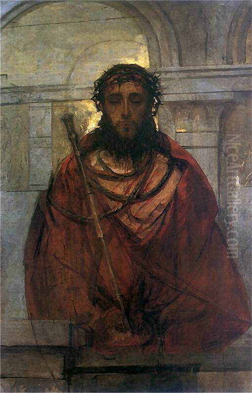 Ecce Homo Oil Painting by Albert Chmielowski