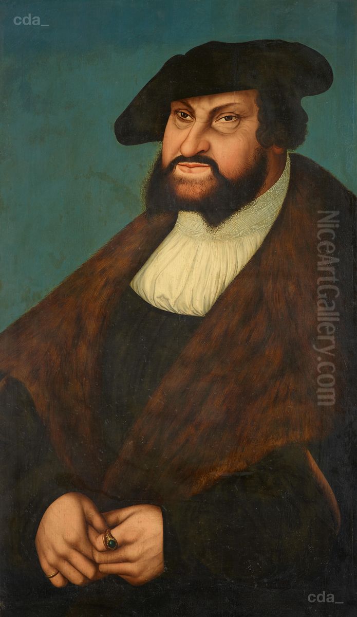 Johann the Steadfast Oil Painting by Lucas Cranach the Elder