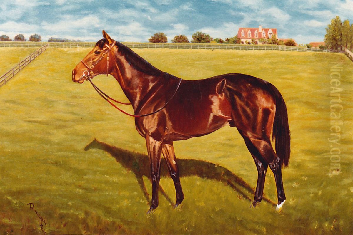 Be My Best Oil Painting by Albert Demuyser