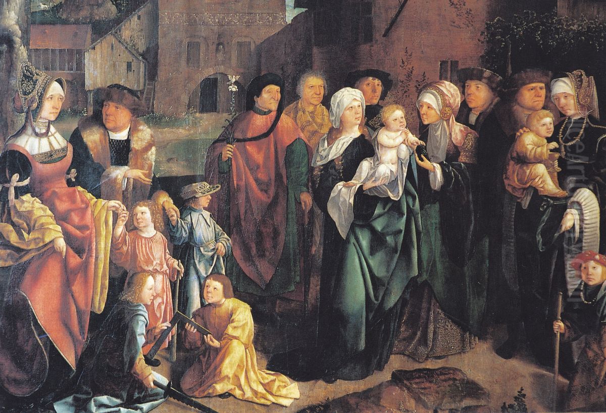 Heilige Sippe Oil Painting by unknown