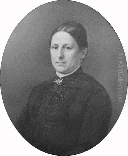 Portrait of Maria Stoltzenberg Oil Painting by Peter Heinrich Windhausen