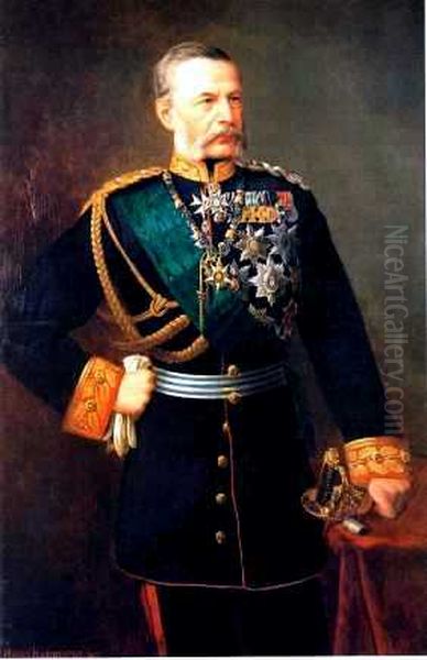 Graf Alfred von Fabrice Oil Painting by Unidentified painter