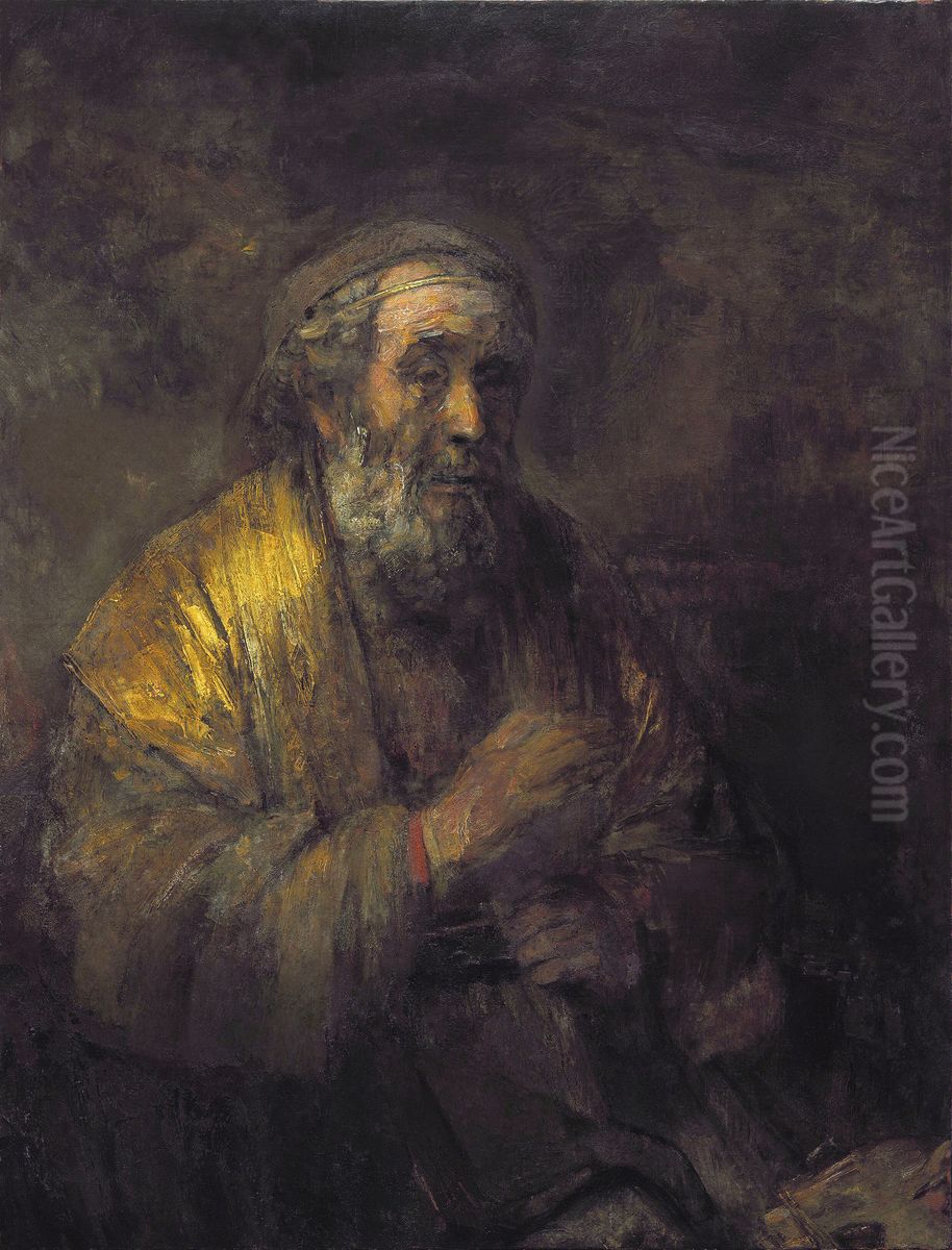 Homer Oil Painting by Rembrandt