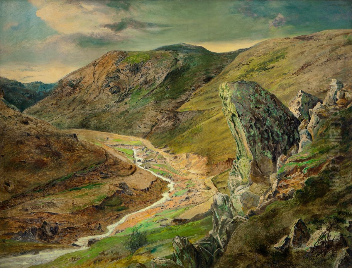 U Rajce na Morave Oil Painting by Bedrich Havranek