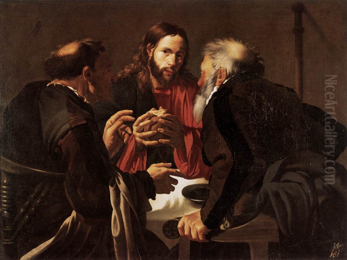 Supper at Emmaus Oil Painting by Hendrick Ter Brugghen