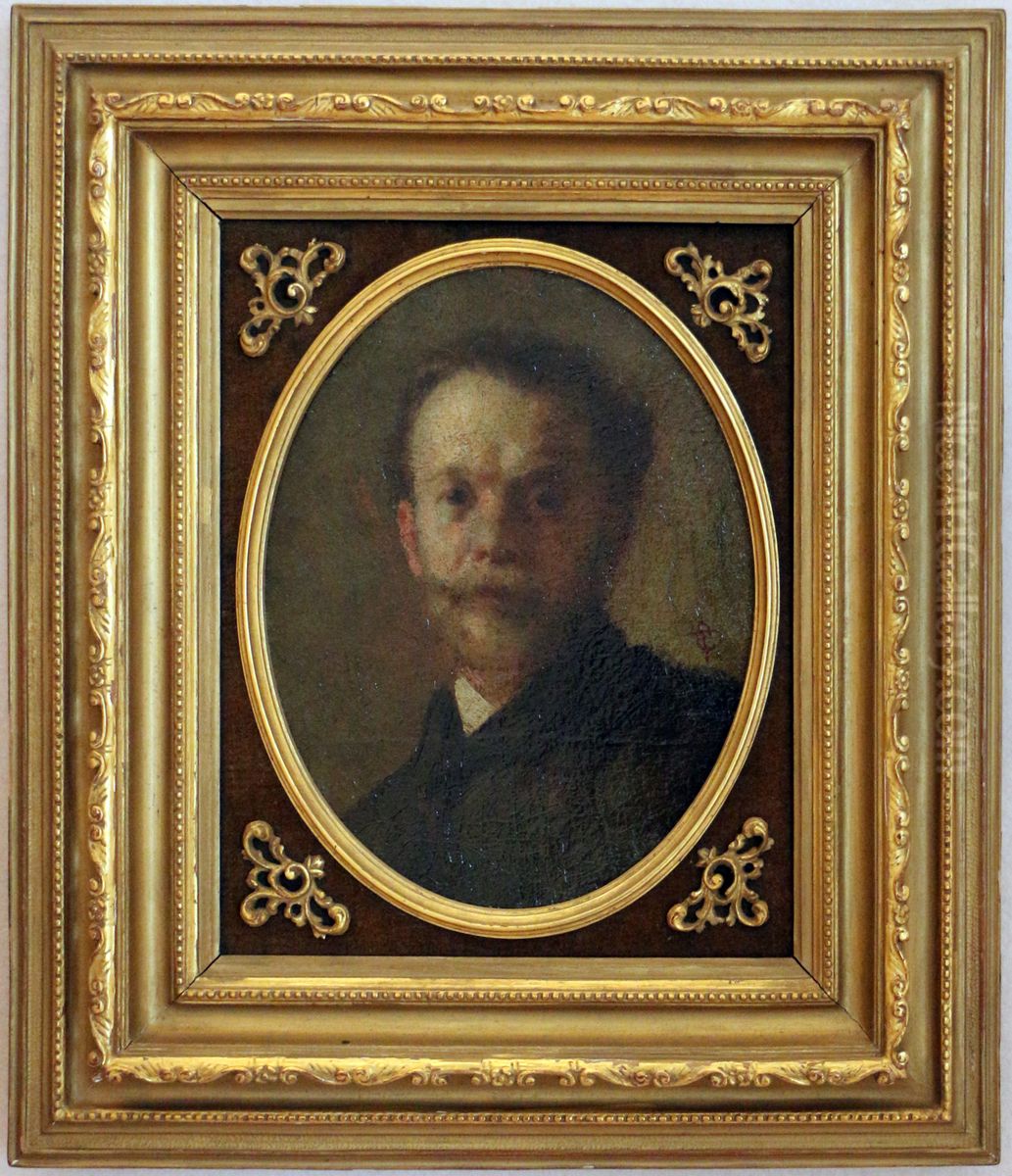 l'amico Roberti Oil Painting by Tranquillo Cremona