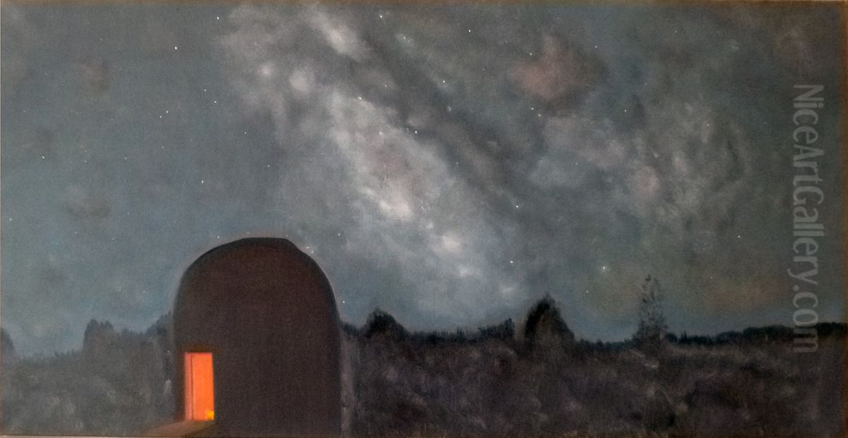 Observatory Oil Painting by Xavier Tricot