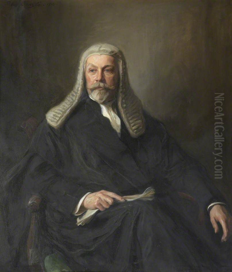 James William Lowther, MP, Speaker of the House of Commons Oil Painting by Philip de Laszlo