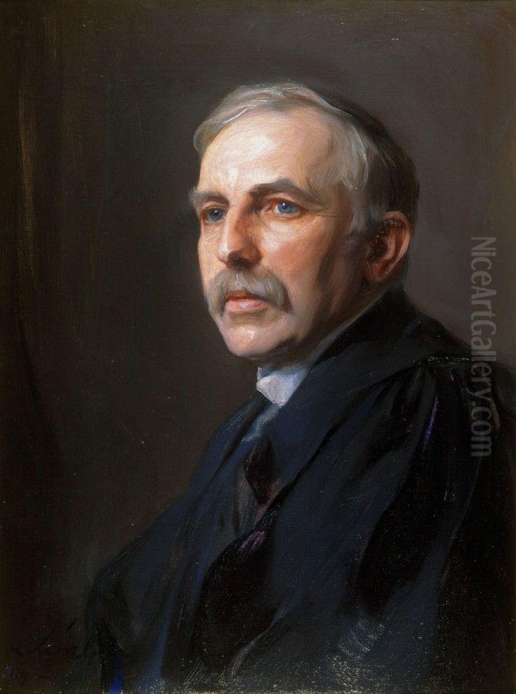 Ernest Rutherford, Baron Rutherford of Nelson, Fellow and Physicist Oil Painting by Philip de Laszlo
