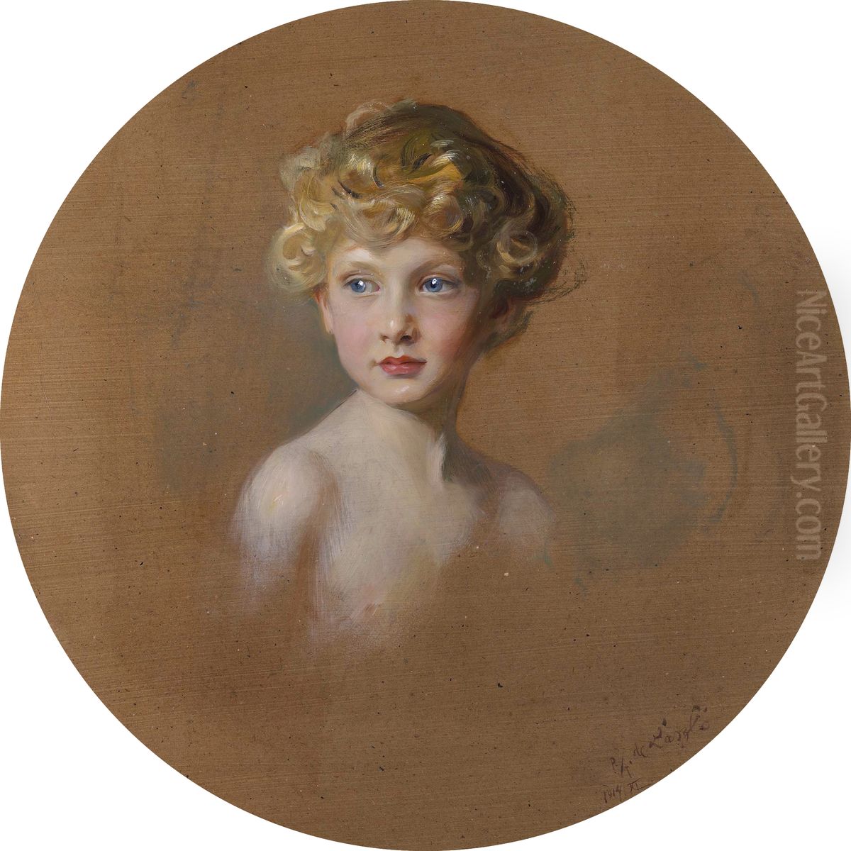 Richard Crewe-Milnes, Earl of Madeley Oil Painting by Philip de Laszlo