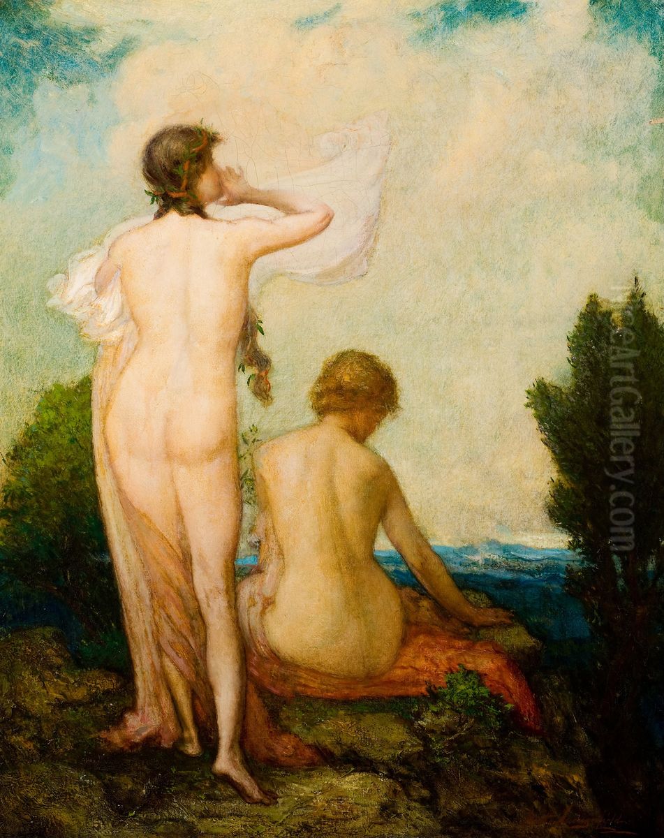 Call of the Winds Oil Painting by Elliott Daingerfield