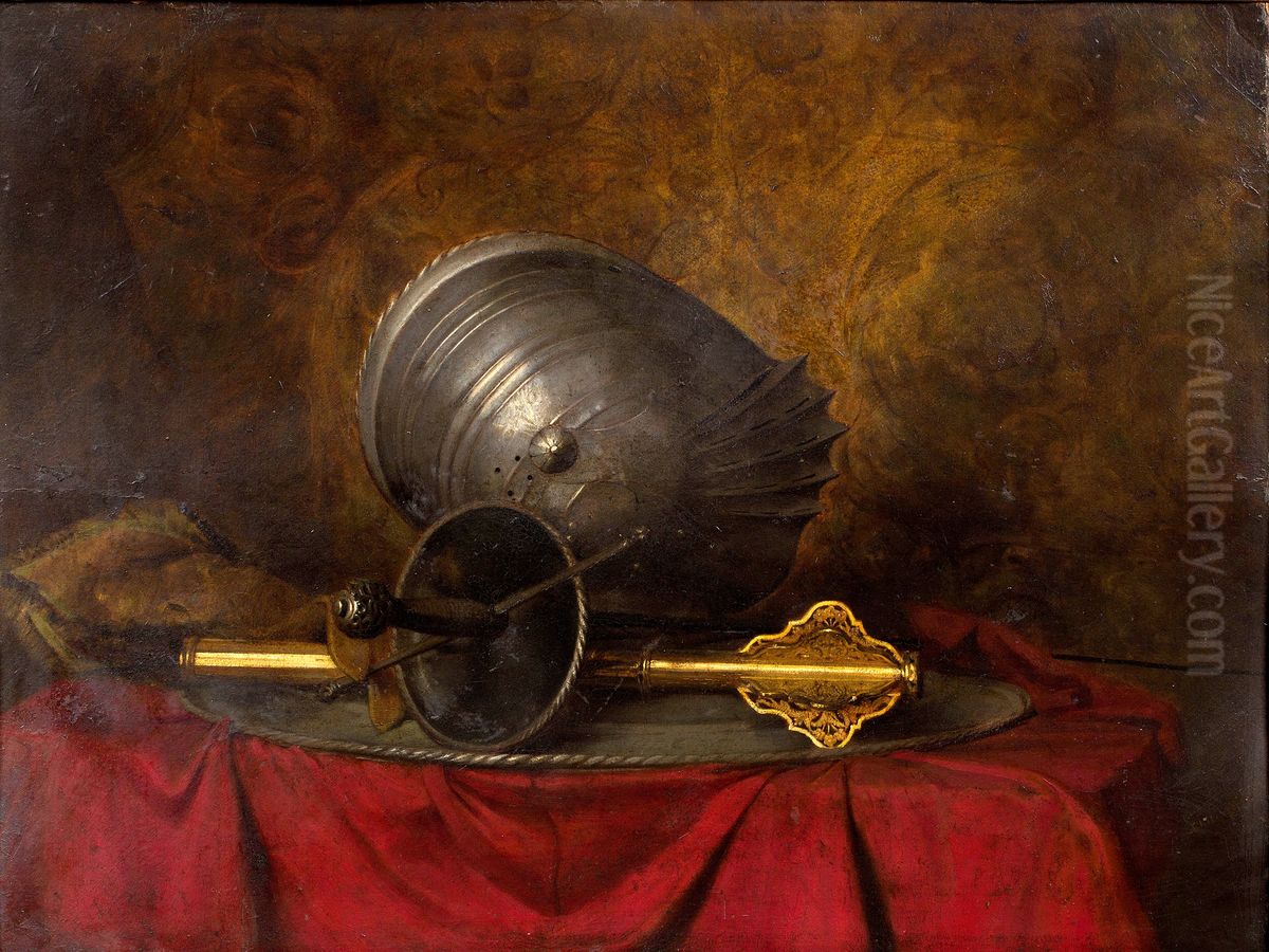 Still Life Oil Painting by Tomasz Antoni Lisiewicz