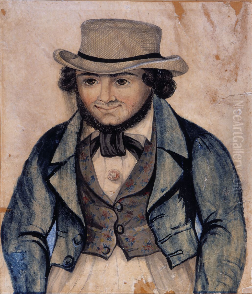 Tipo ituano (3) Oil Painting by Miguelzinho Dutra