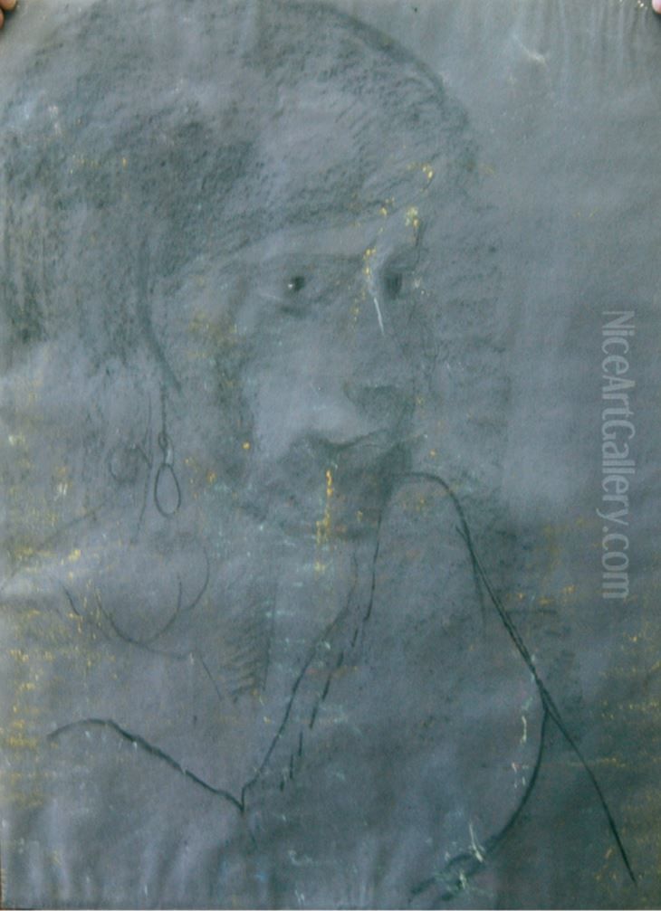 Portret Bohdana Filipowskiego. Oil Painting by Stanislaw Ignacy Witkiewicz (Witkacy)