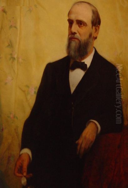 Portrait ofGeorge Hoadly Oil Painting by Eliphalet Andrews