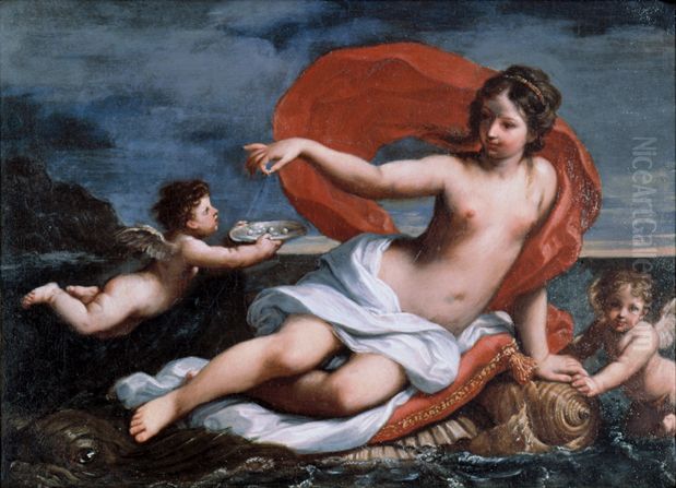 Galatea Oil Painting by Elisabetta Sirani