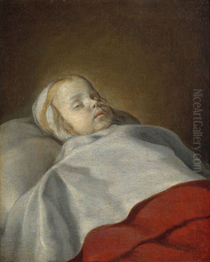 Portrait of a Dead Child Oil Painting by Philippe de Champaigne
